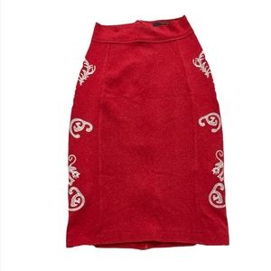 Gorgeous Embroidered Bodycon Skirt